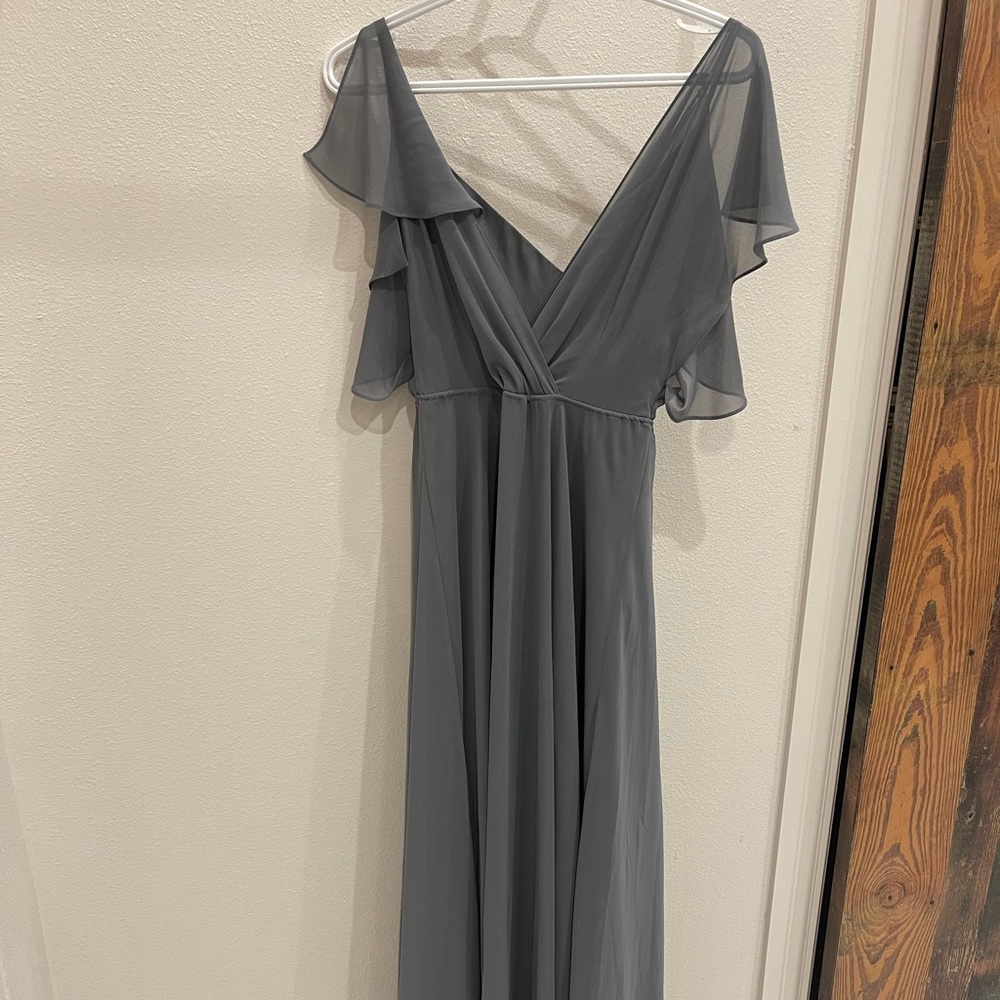 BLUE BRIDESMAIDS DRESS